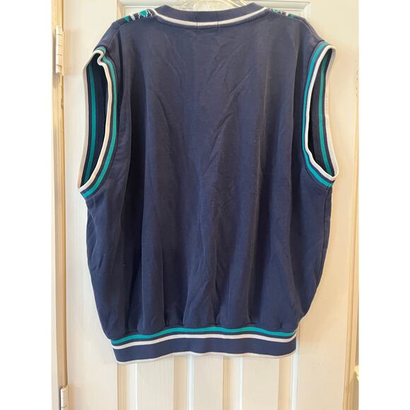 VTG PGA Tour Golf Sweater Vest Men XL Grandpa Twee Academia Grunge Preppy Knit - Picture 3 of 8